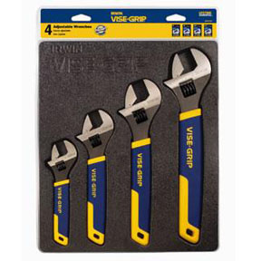 Vise-Grip 2078706 4PC ADJUSTABLE WRENCH SET
