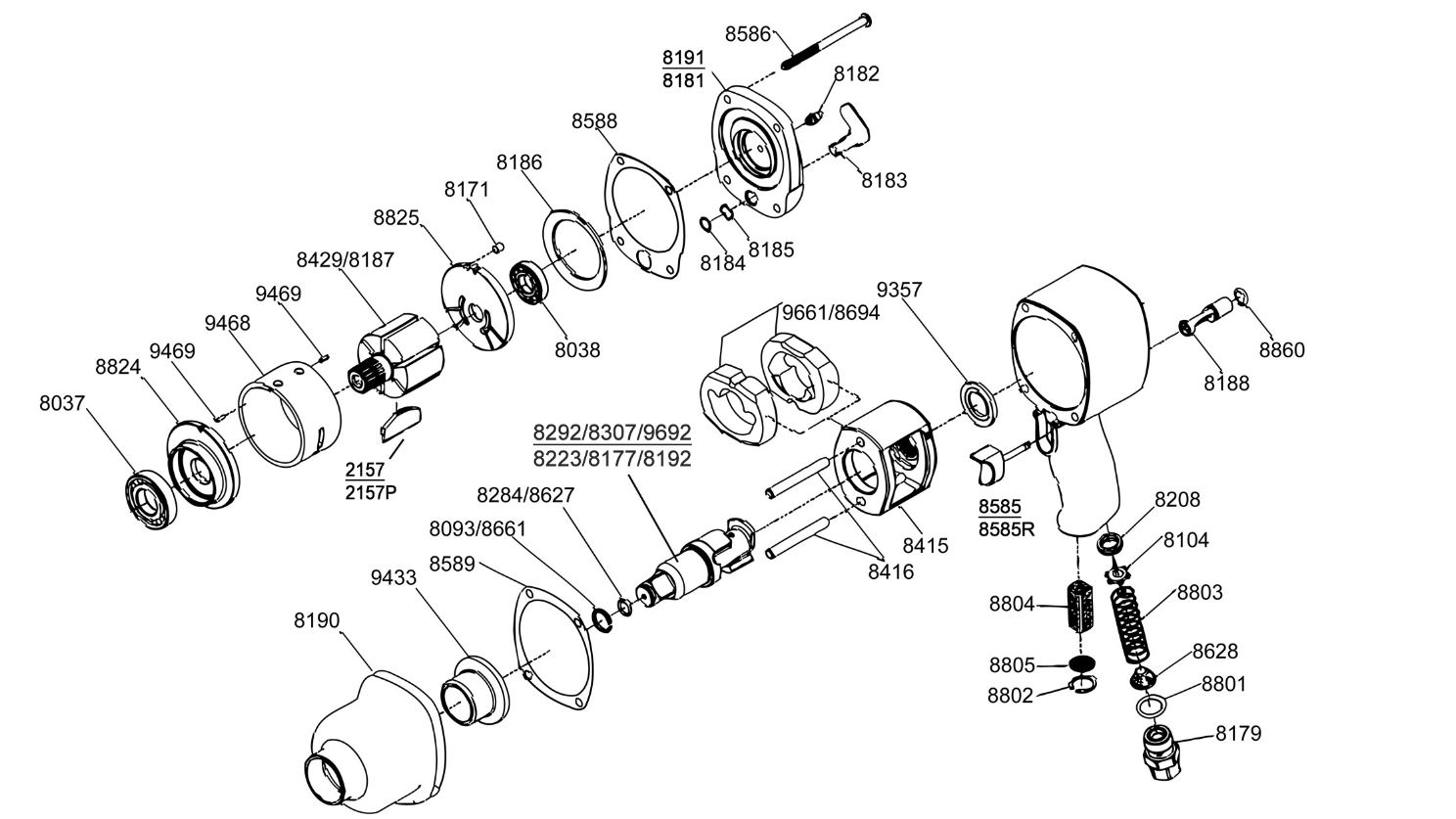 2910-726 3/4in. Sq. Drive Anvil